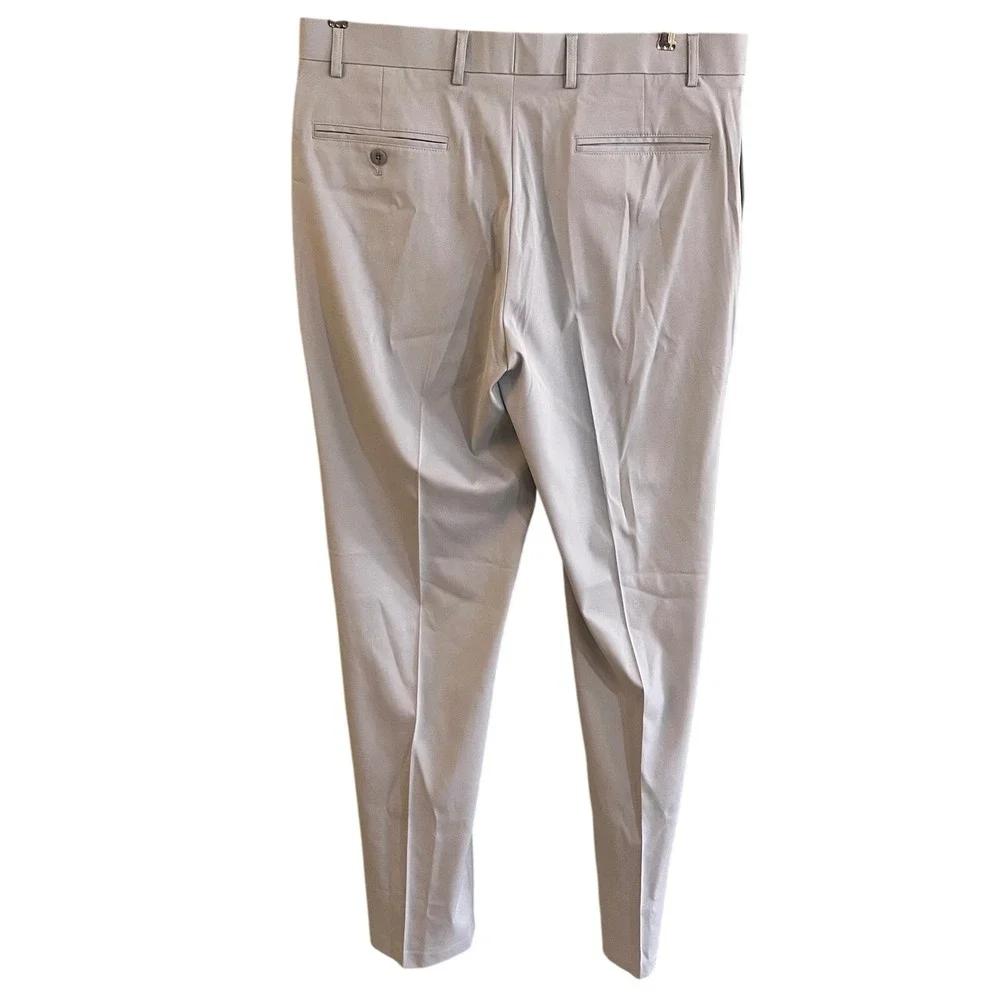 Slazenger Men's Golf Pants Light Weight Gray 34x34 Poly Spandex NWOT
